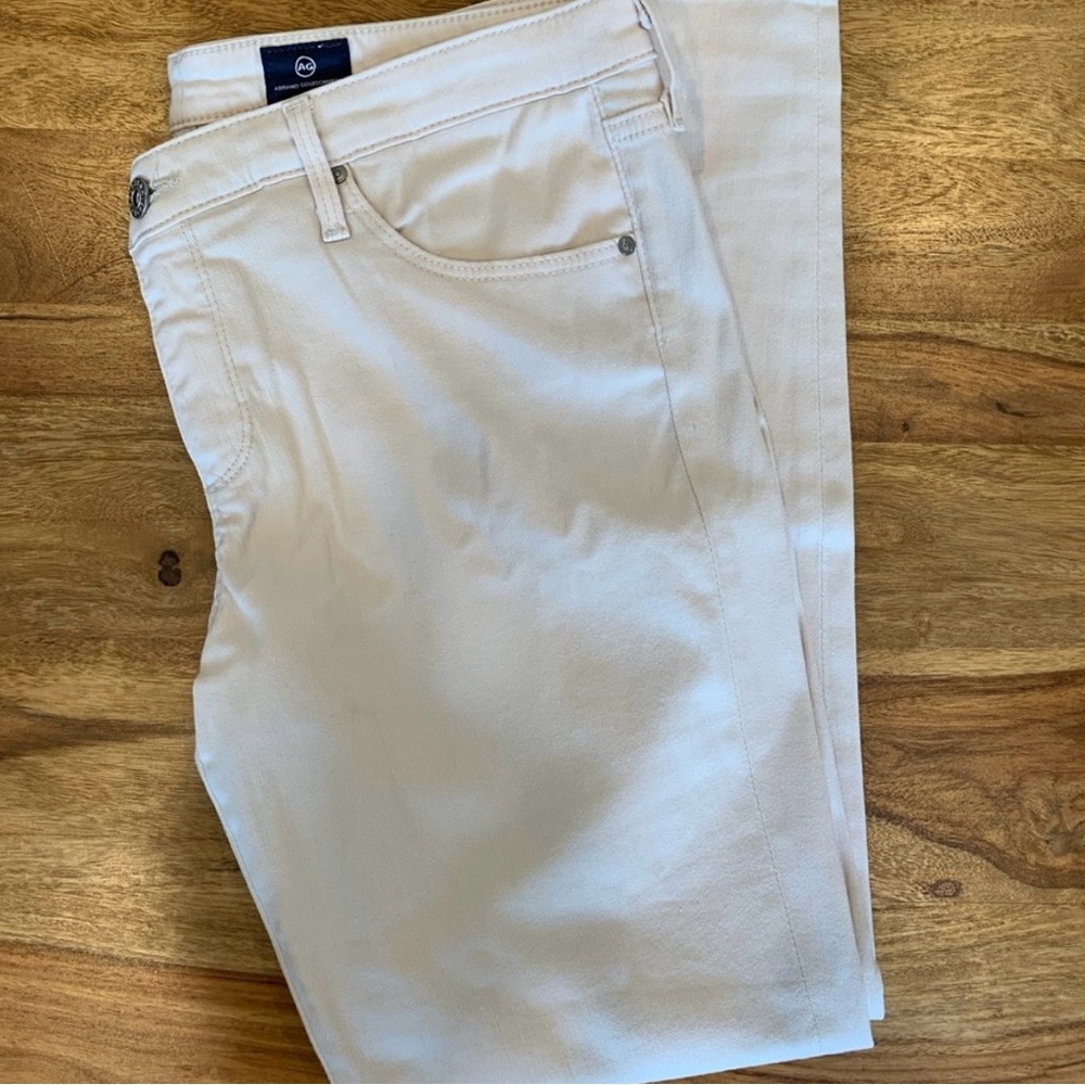 AG Adriano Goldschmied Women's Cream jeans